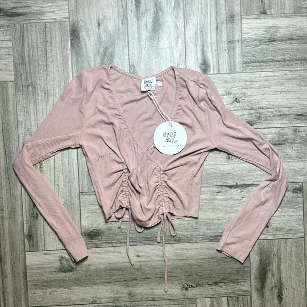Princess Polly SICILY TOP PINK US 8